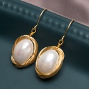 Freshwater Pearl Bridesmaid Wedding Hook Earrings 14k Gold Filled