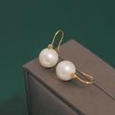 Baroque Pearl Drop Hook Earrings