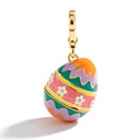 Carrot Inside Easter Egg Enamel Pendant