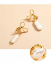 Baroque Freshwater Pearl Statement Earrings Gift