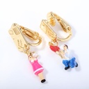 Paris Lover Propose Enamel Earrings