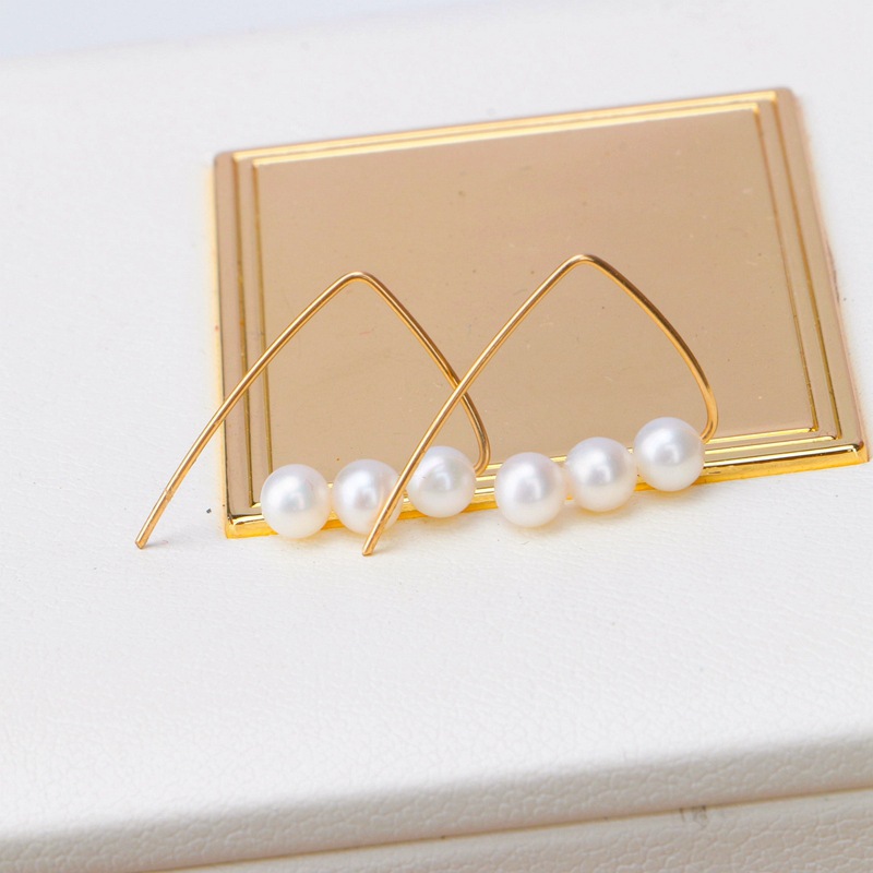 Freshwater Pearl DIY Wedding Bridal Bridesmaid Gift HooK Earrings