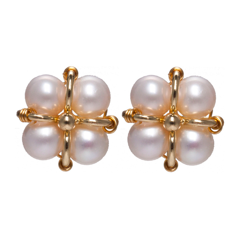 Freshwater Pearl Bridesmaid Stud Earrings