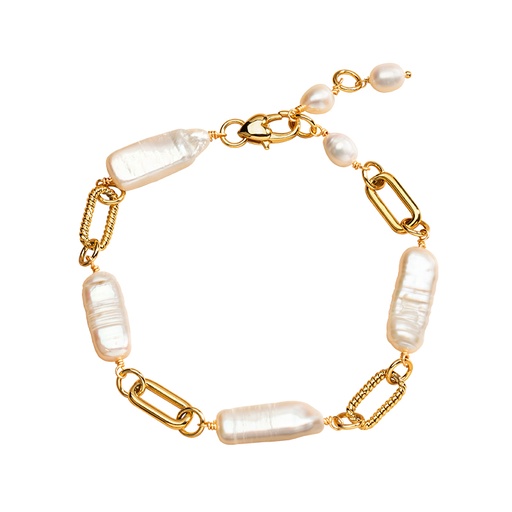 Baroque Freshwater Pearl Statement Bracelet