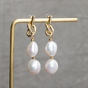 Freshwater Baroque Pearl Bridesmaid Gift Earrings