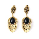 Retro Vintage Stone Dangle Earrings Jewelry